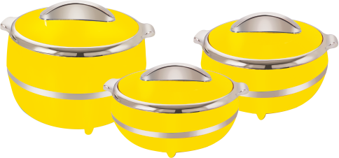 Sunshine Steel Insulated Plastic Casserole Set