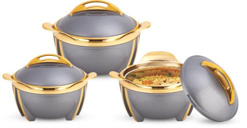 Platinum Insulated Plastic Casserole Set