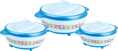 SkyFresh Insulated Plastic Casserole Set