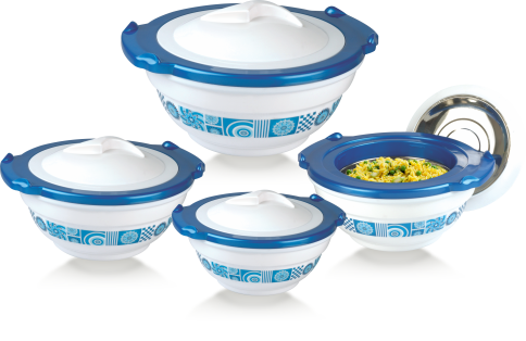 BlueWave Insulated Plastic Casserole Set