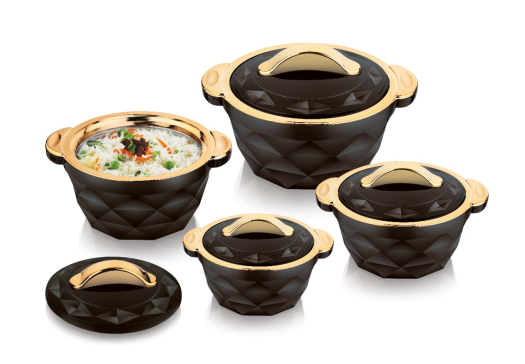 Onyx Insulated Plastic Casserole Set