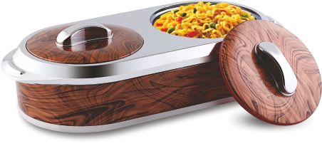 Woodline Duo Insulated Plastic Casserole Set