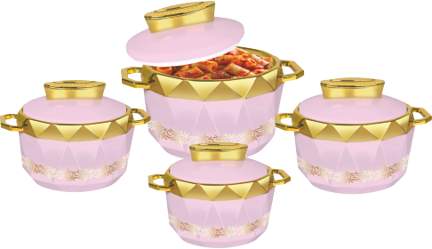 Royal Insulated Plastic Casserole Set